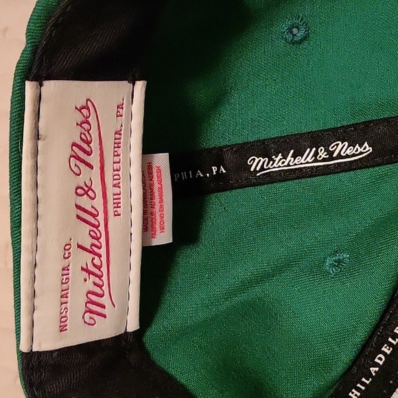 Mitchell & Ness New York Jets NFL Vintage Collection Green Gray Hat - Picture 8 of 9